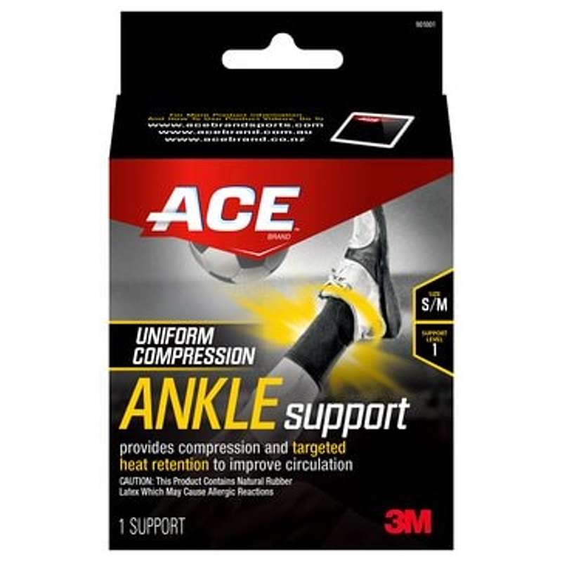ACE™ Compression Ankle Support, 901001, Small / Medium